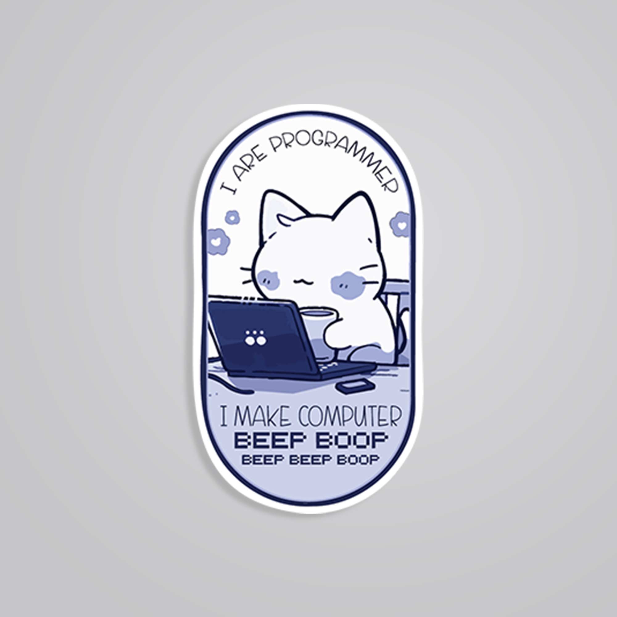 I Are Programming Witty Stickers