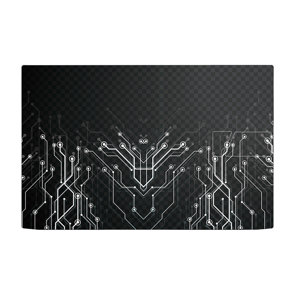 Black Digital Circuit Asus Vivobook Pro 15 M6500QC & M6500 QH Laptop Skin