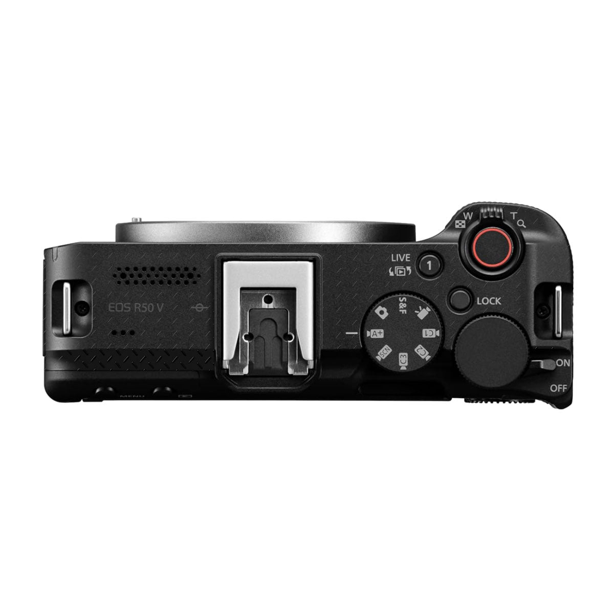 Textured Black Iron Plate Canon EOS R5 Mark II Camera Skin