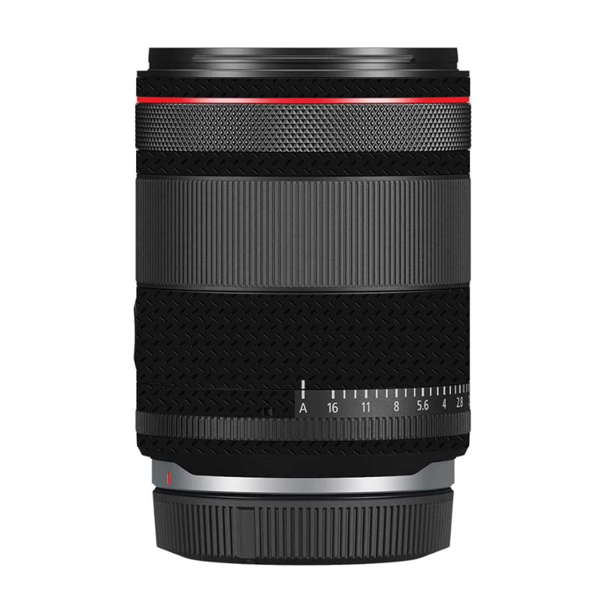 Textured Black Iron Plate Canon RF 35mm F/1.4 VCM Camera Lens Skin