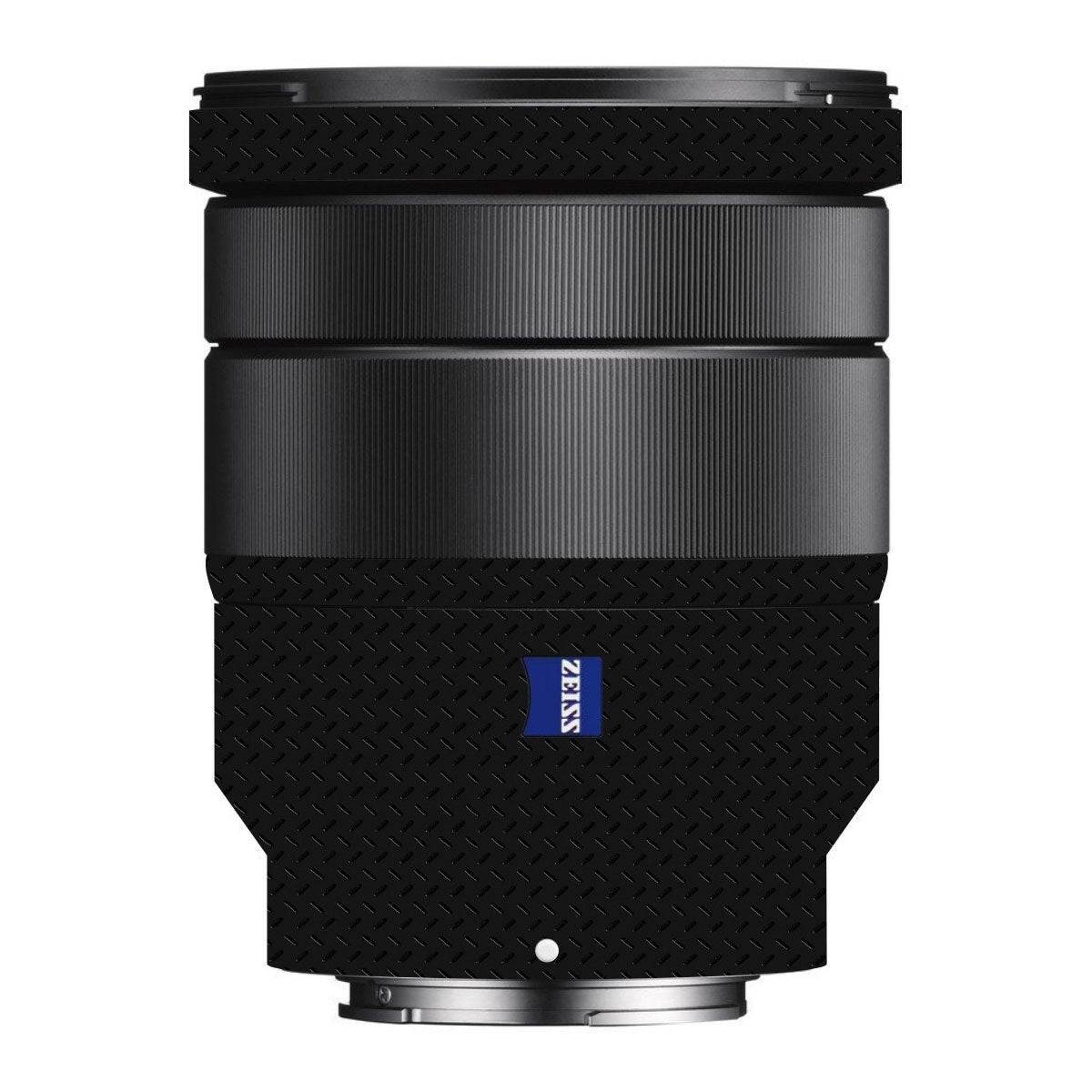Textured Black Iron Plate Sony FE 16-35mm F/4 ZA OSS Camera Lens Skin