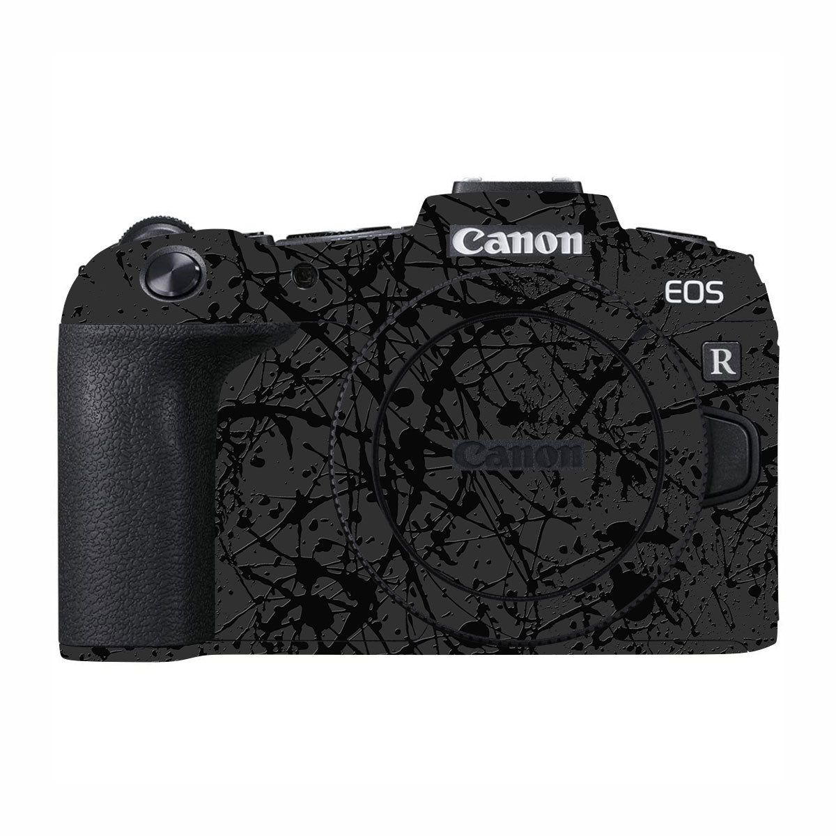 Textured Black Splash Canon EOS RP Camera Skin