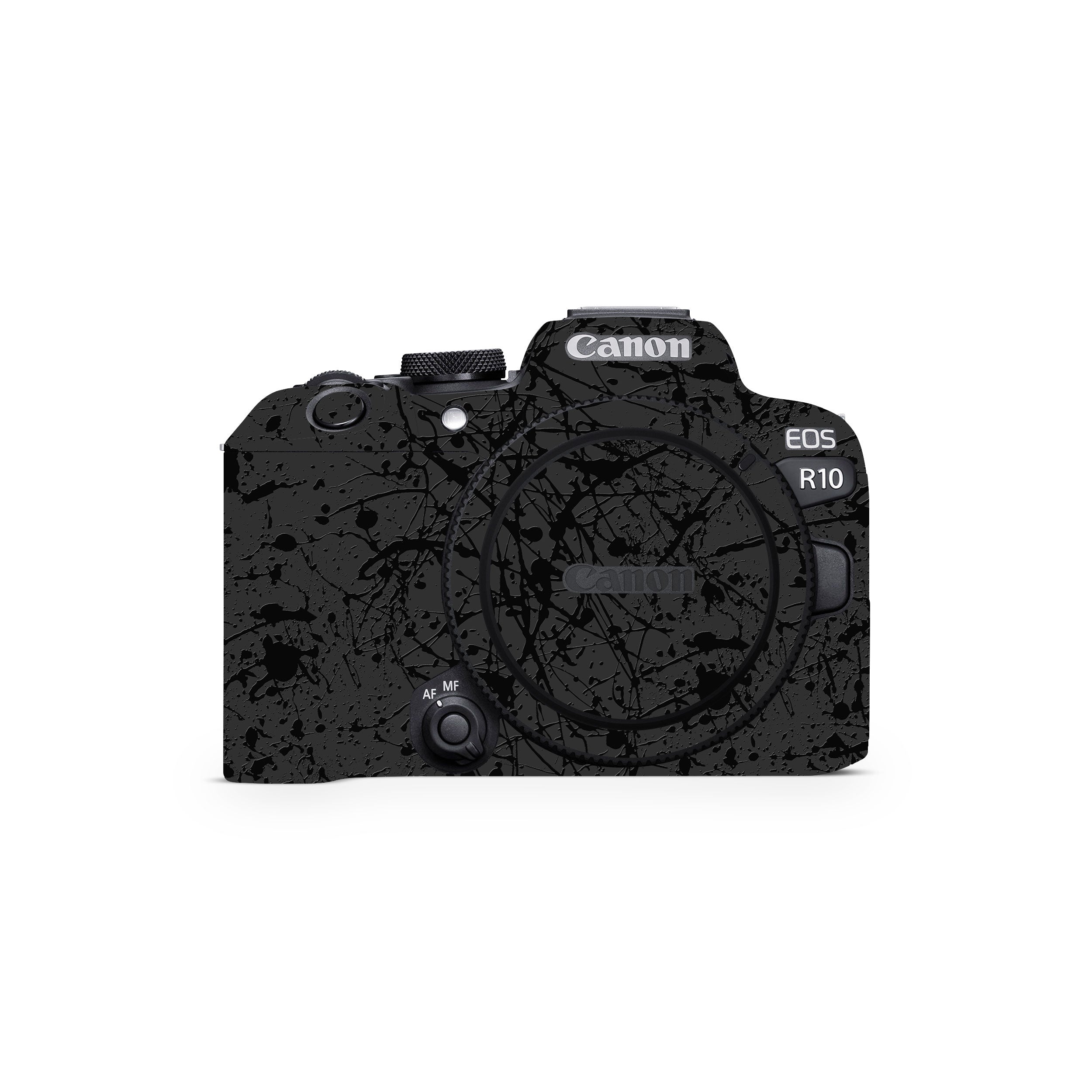 Textured Black Splash Canon R6 Mark III Camera Skin