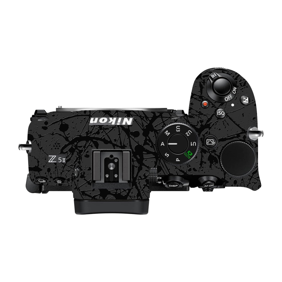 Textured Black Splash Nikon Z5 II Camera Skin