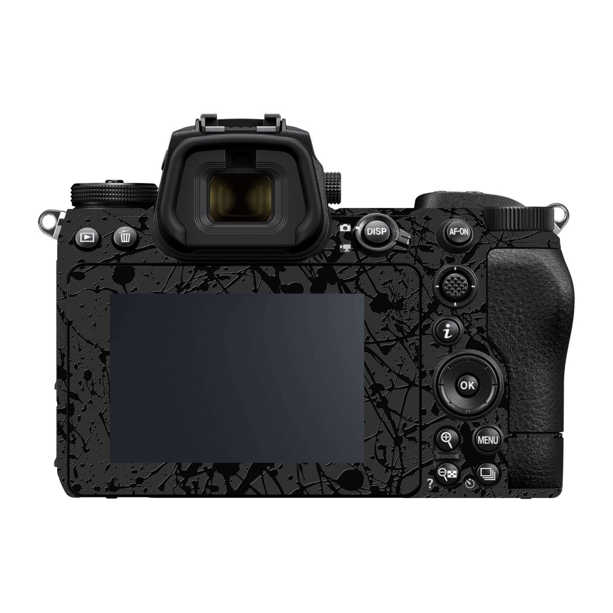 Textured Black Splash Nikon Z6 Camera Skin