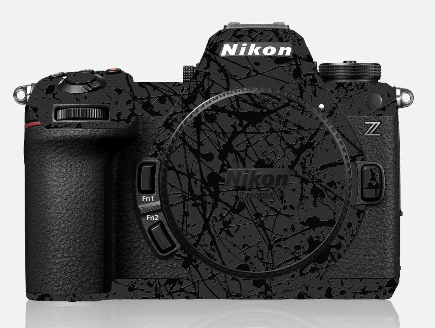 Textured Black Splash Nikon Z6 II Camera Skin