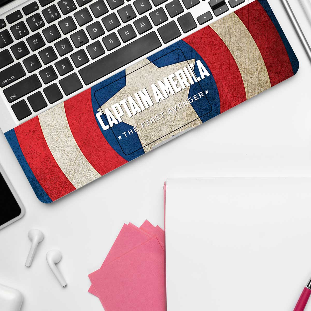 Captain America Comic Laptop Skin