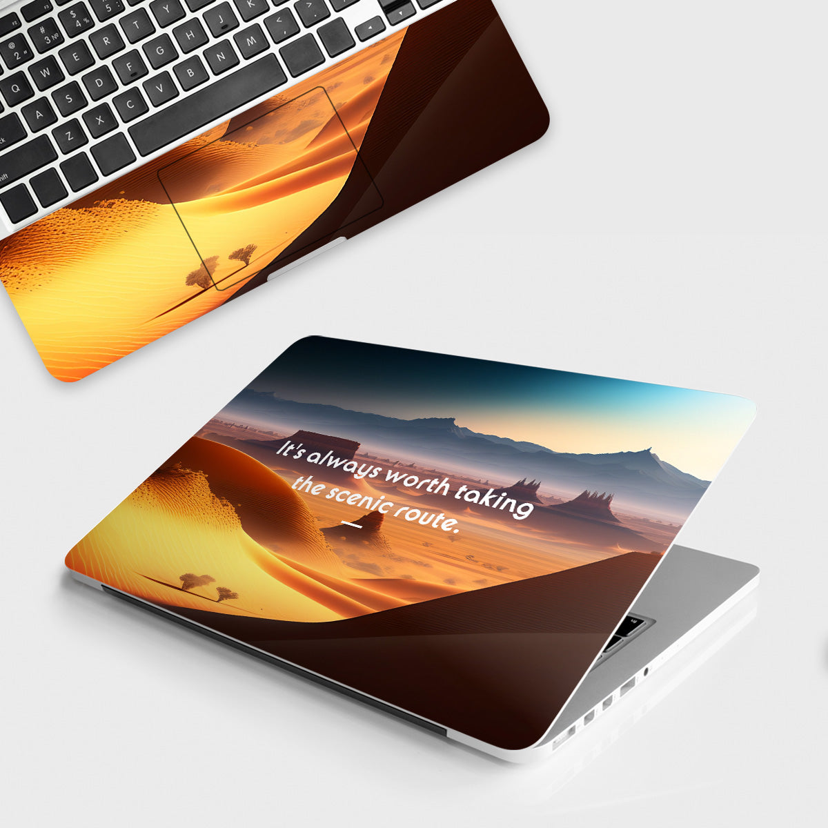 It s Always Worth Taking The Scenic Route Laptop Skin Embrace It s Always Worth Taking The Scenic Route Laptop Skin Embrace