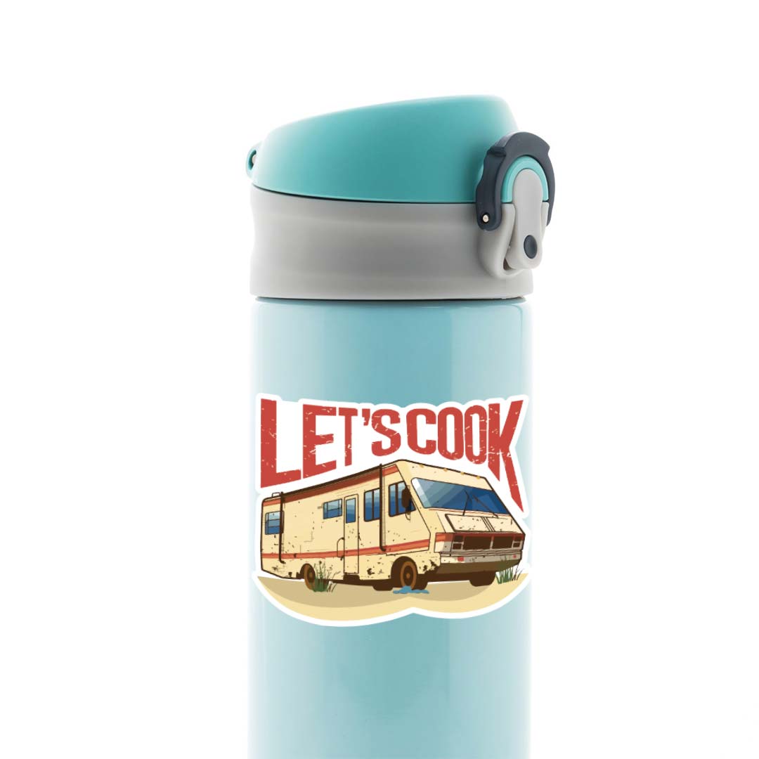 Lets Cook RV TV Shows Stickers