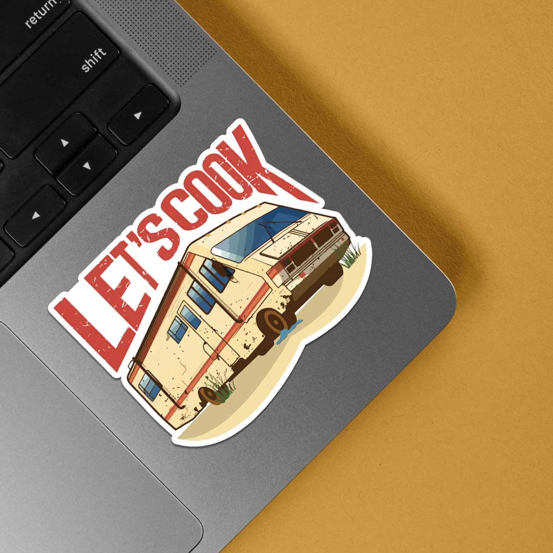 Lets Cook RV TV Shows Stickers