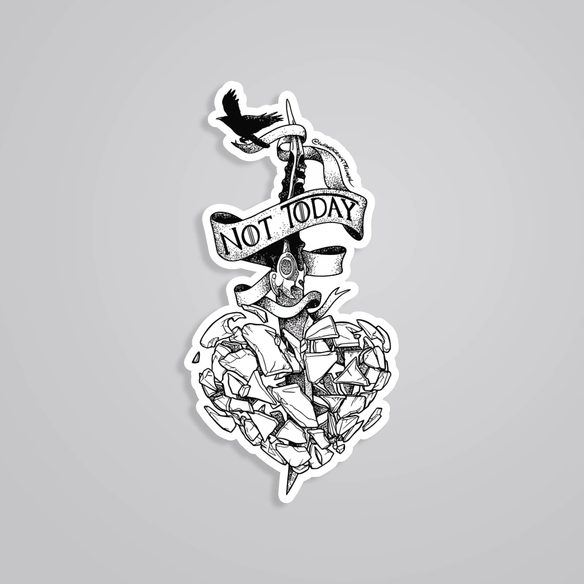 Not Today TV Shows Stickers - Exclusive Bundle