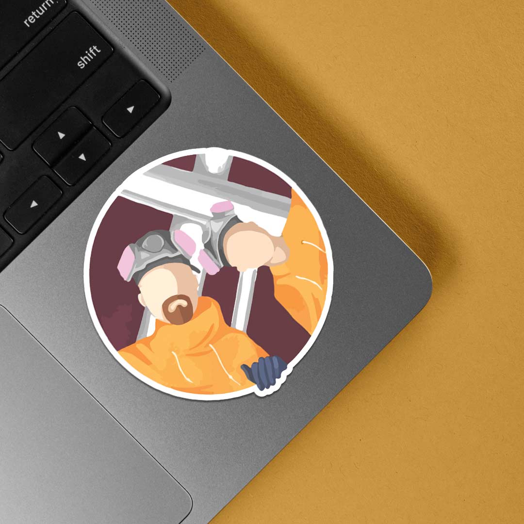 Walter and Jesse TV Shows Stickers