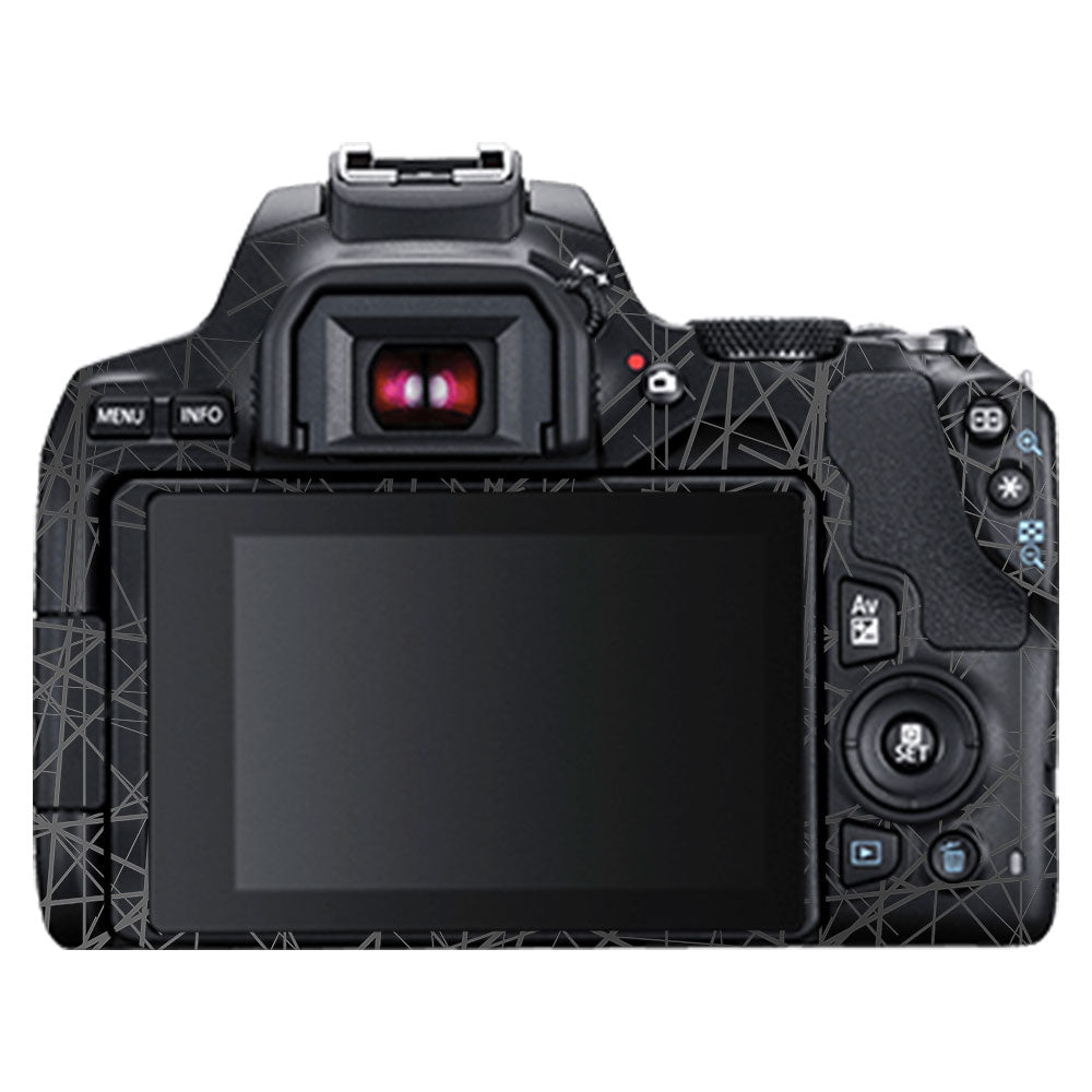 Textured Matte Graphite Canon EOS 200D II Camera Skin