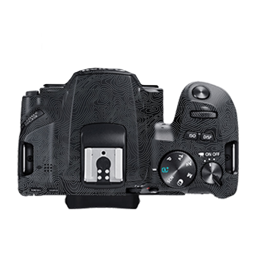 Textured Stealth Slate Canon EOS 200D II Camera Skin