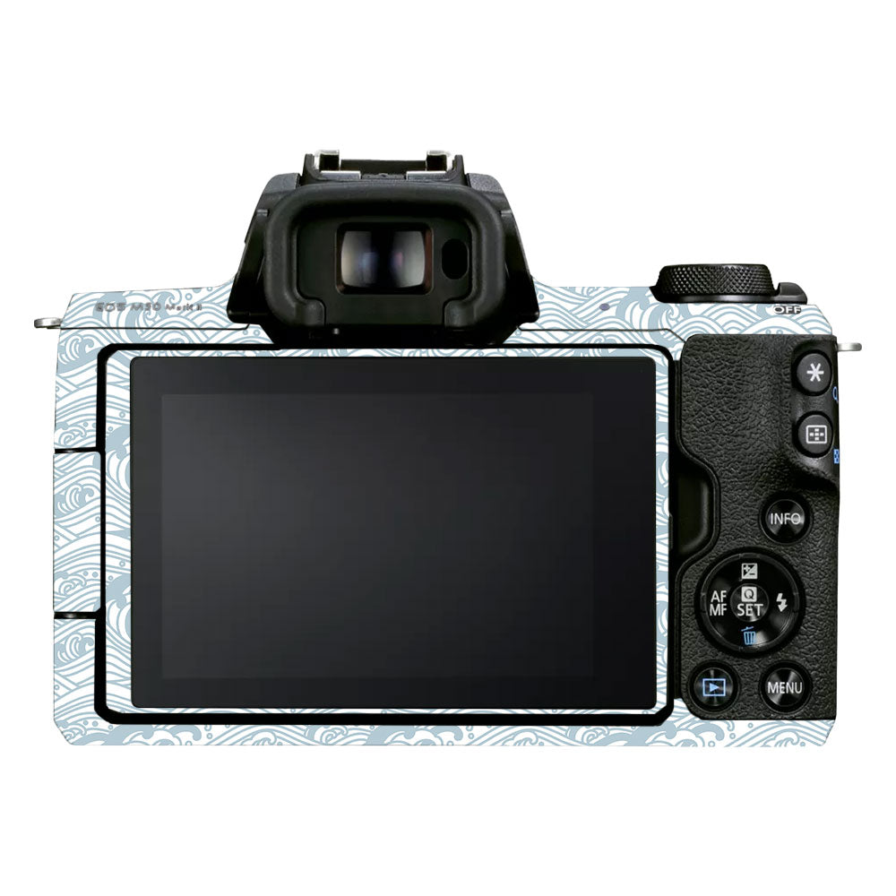 Textured Frost Wave Canon EOS M50 Mark II Camera Skin