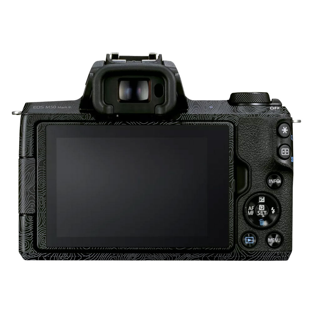 Textured Stealth Slate Canon EOS M50 Mark II Camera Skin