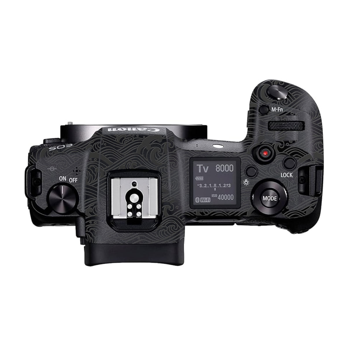 Textured Matte Charcoal Canon EOS R Camera Skin