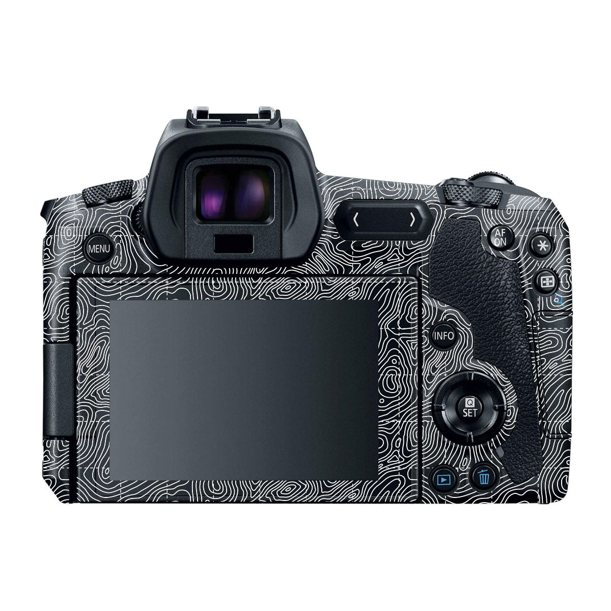 Textured Midnight Slate Canon EOS R Camera Skin