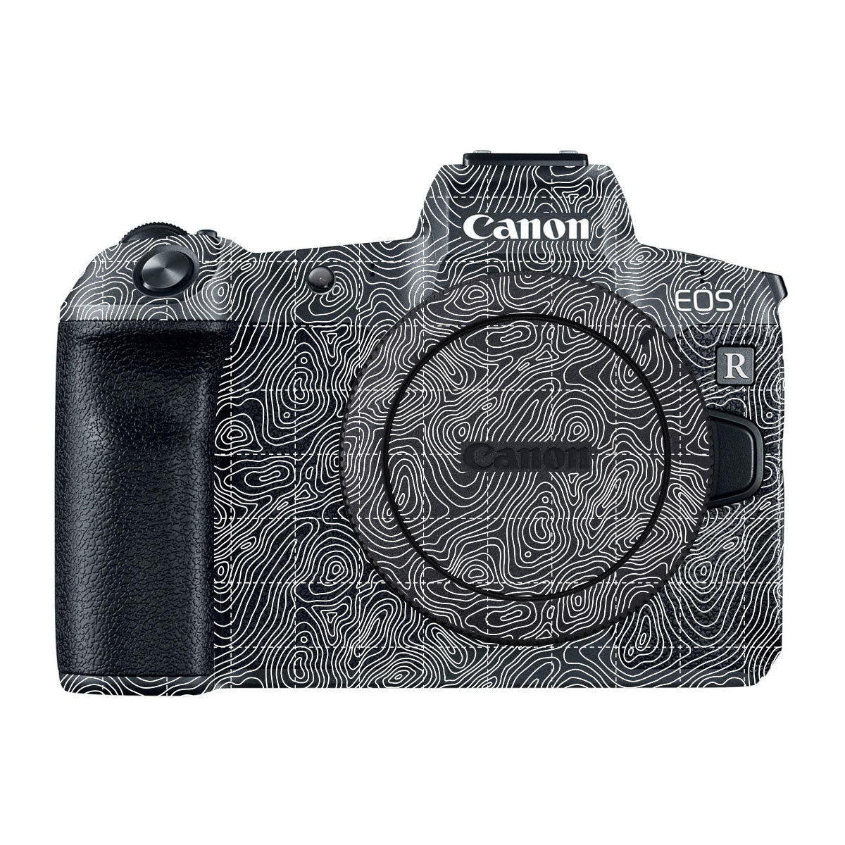 Textured Midnight Slate Canon EOS R Camera Skin