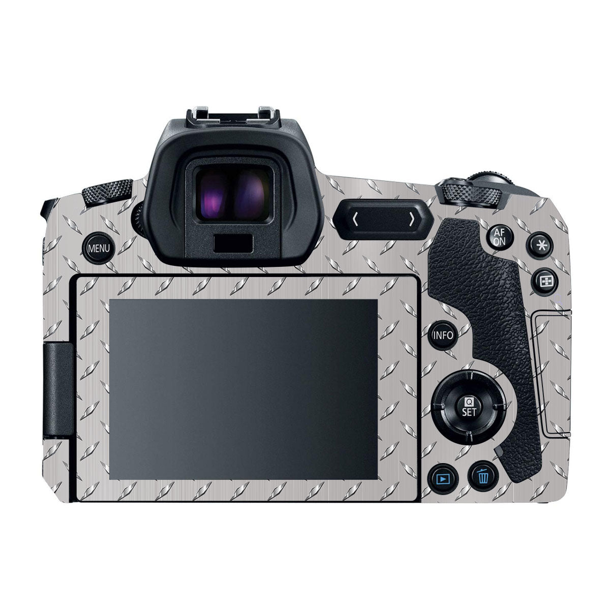 Textured Silver Tread Canon EOS R Camera Skin