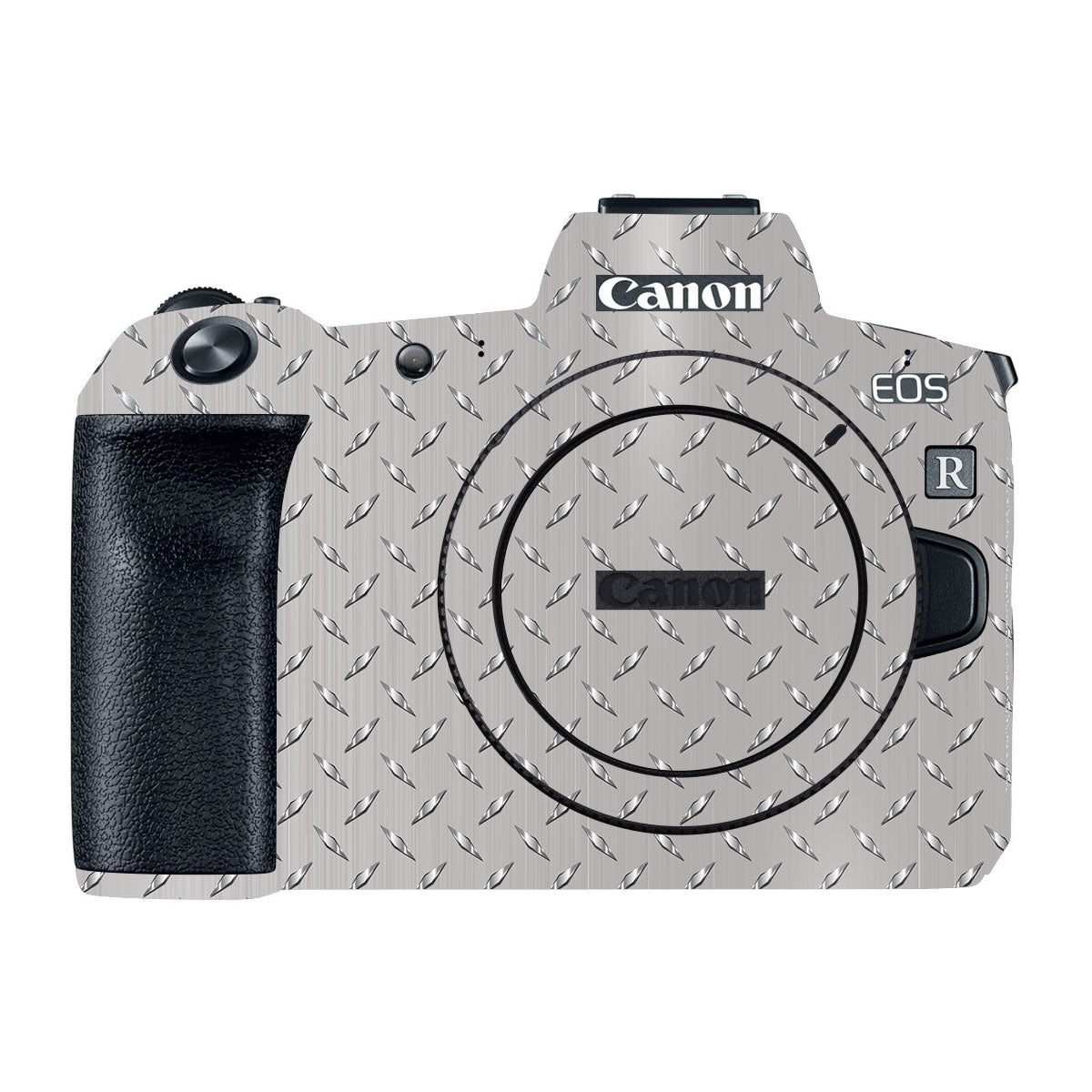 Textured Silver Tread Canon EOS R Camera Skin