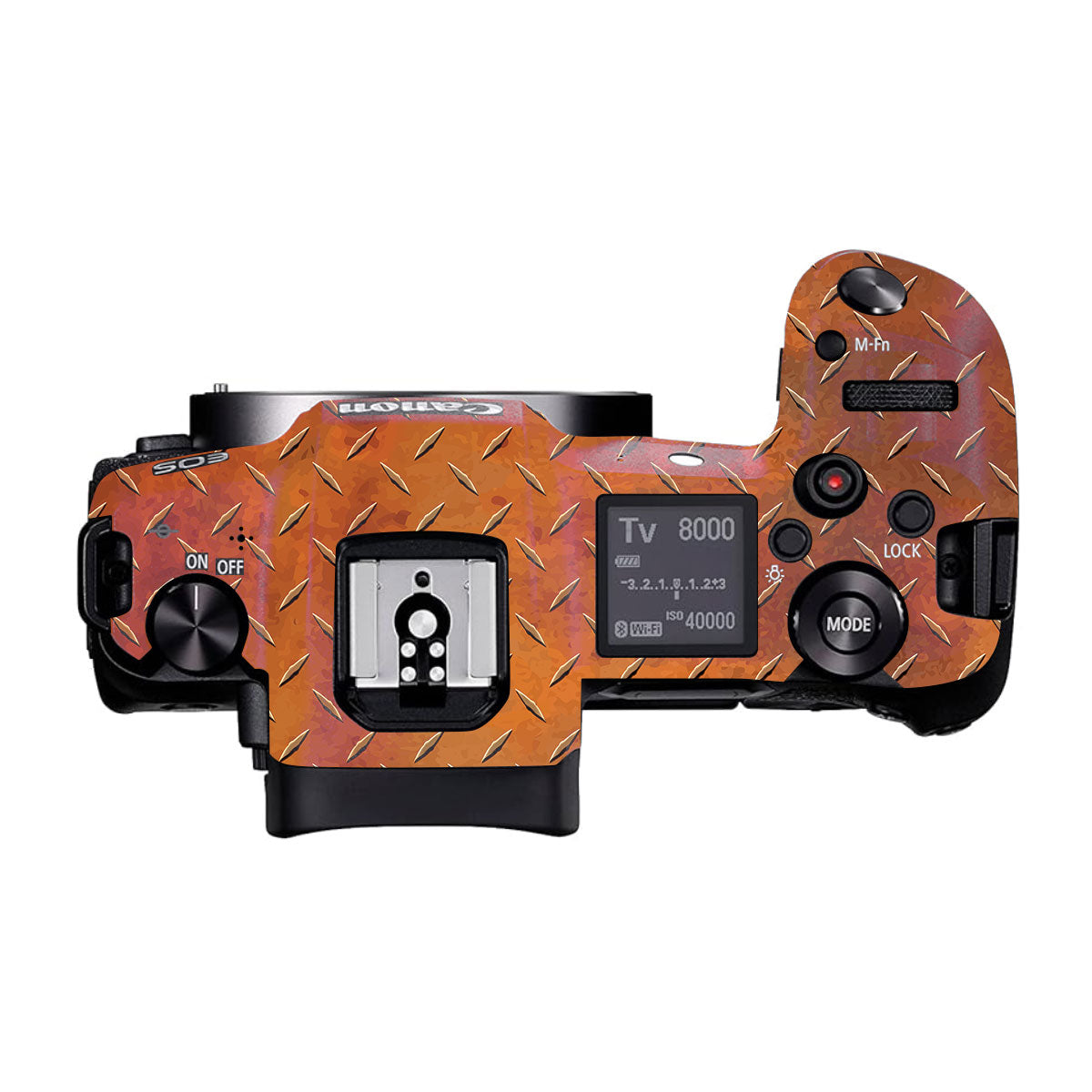 Textured Rust Forge Canon EOS R Camera Skin