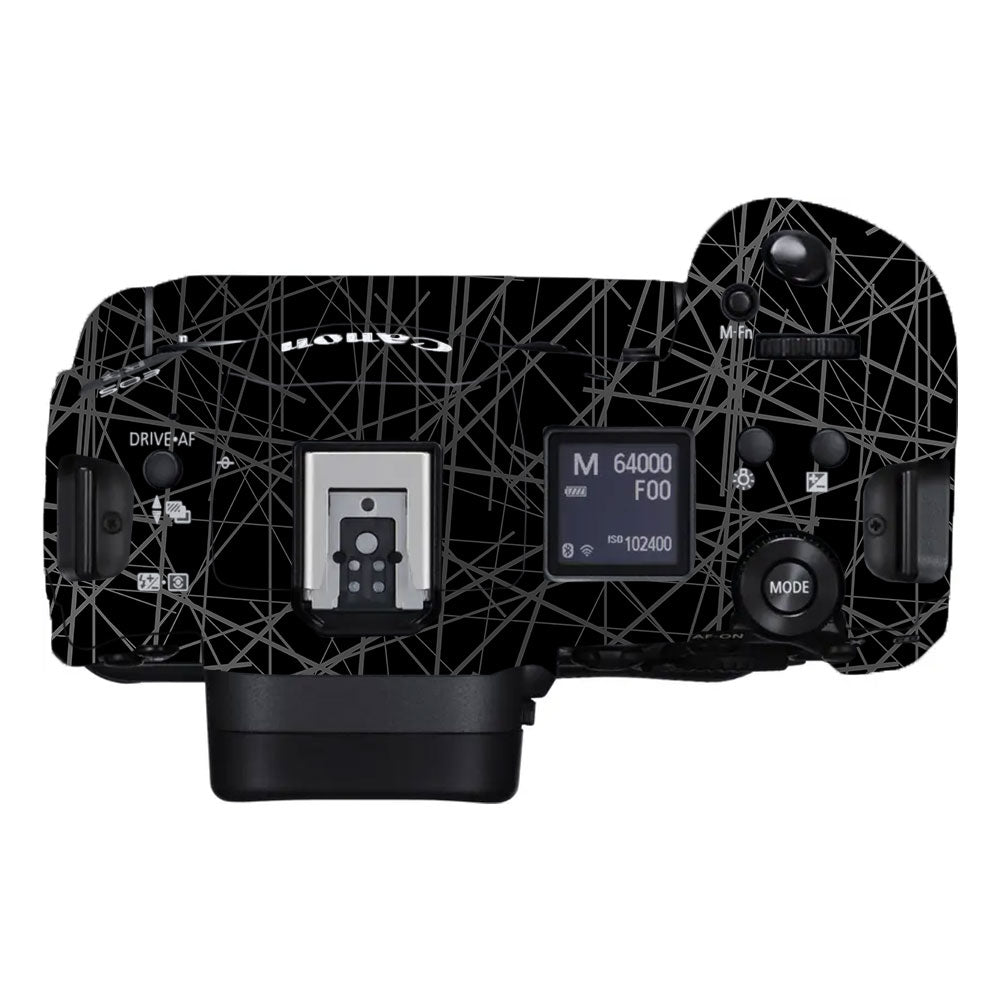 Textured Matte Graphite Canon EOS R3 Camera Skin