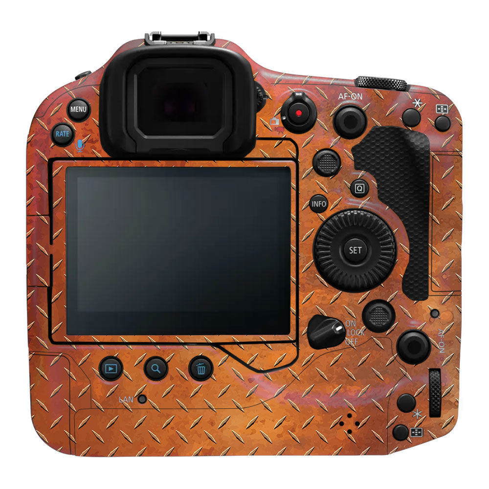 Textured Rust Forge Canon EOS R3 Camera Skin