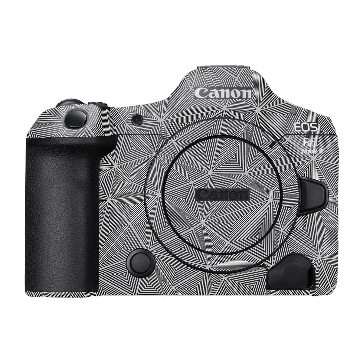 Textured Dark Prism Geometric Canon EOS R5 Mark II Camera Skin