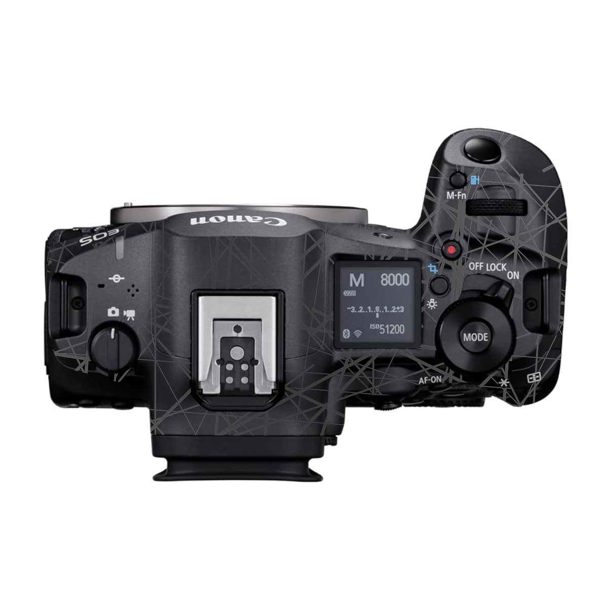 Textured Matte Graphite Canon EOS R5 Mark II Camera Skin