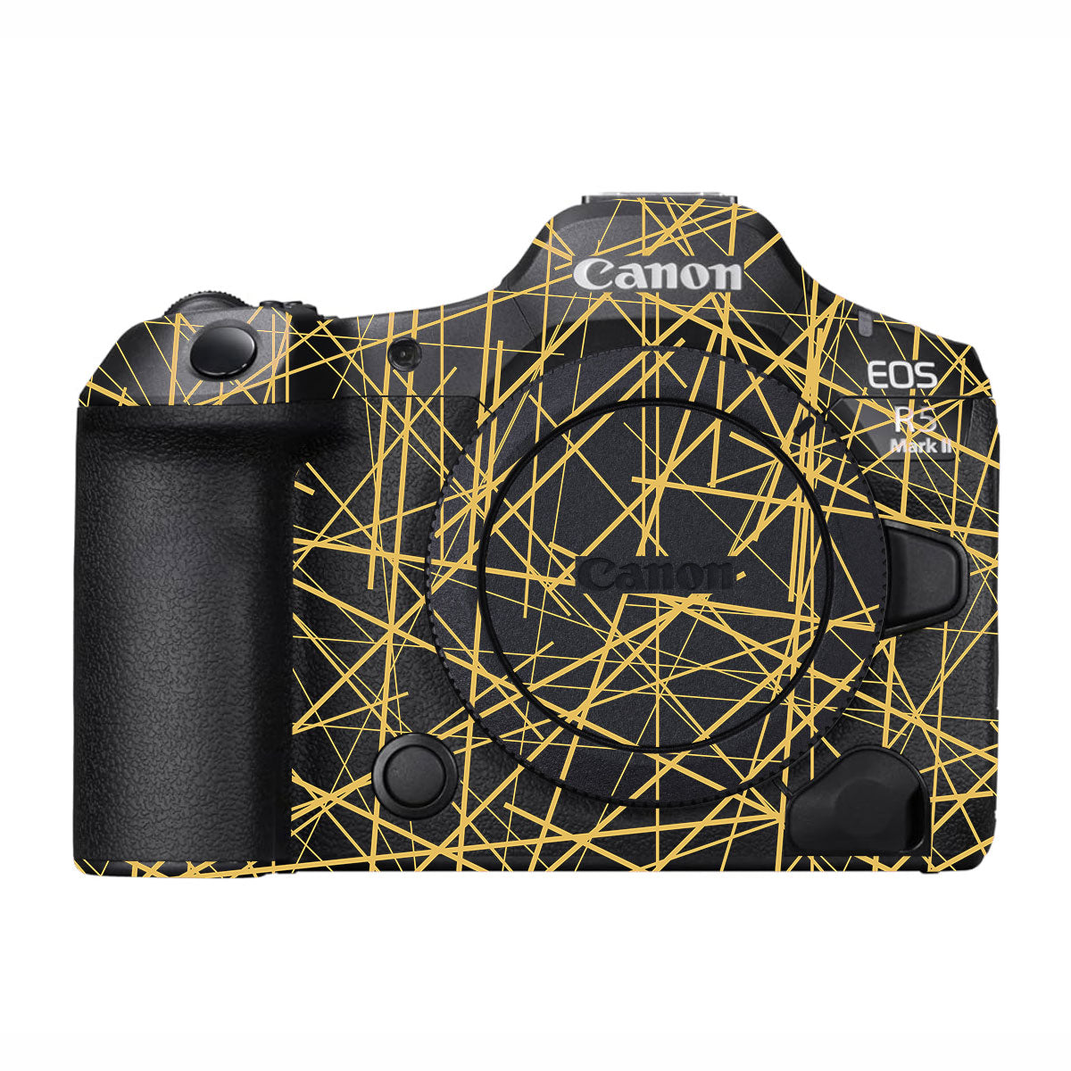 Textured Golden Web Canon EOS R5 Mark II Camera Skin