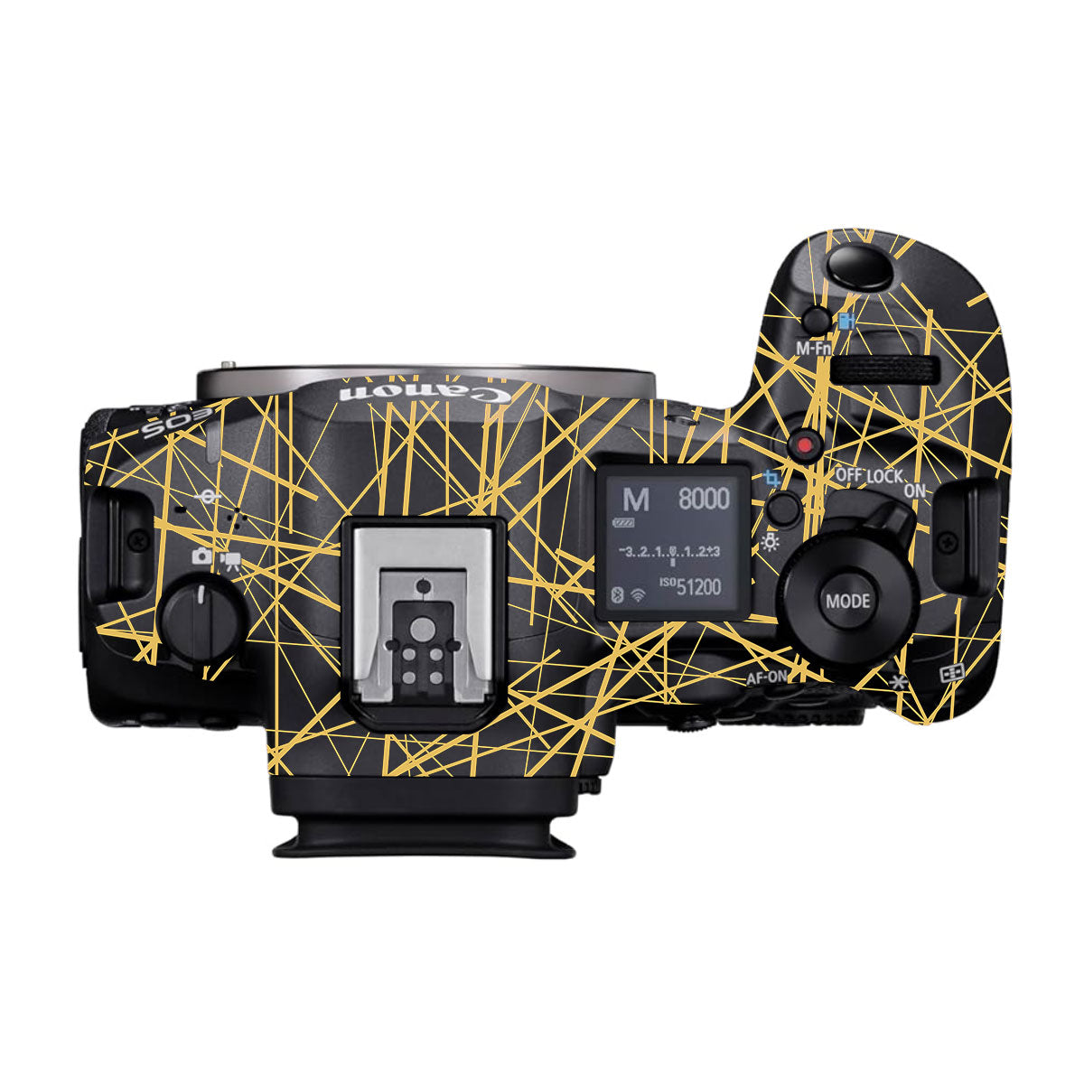 Textured Golden Web Canon EOS R5 Mark II Camera Skin