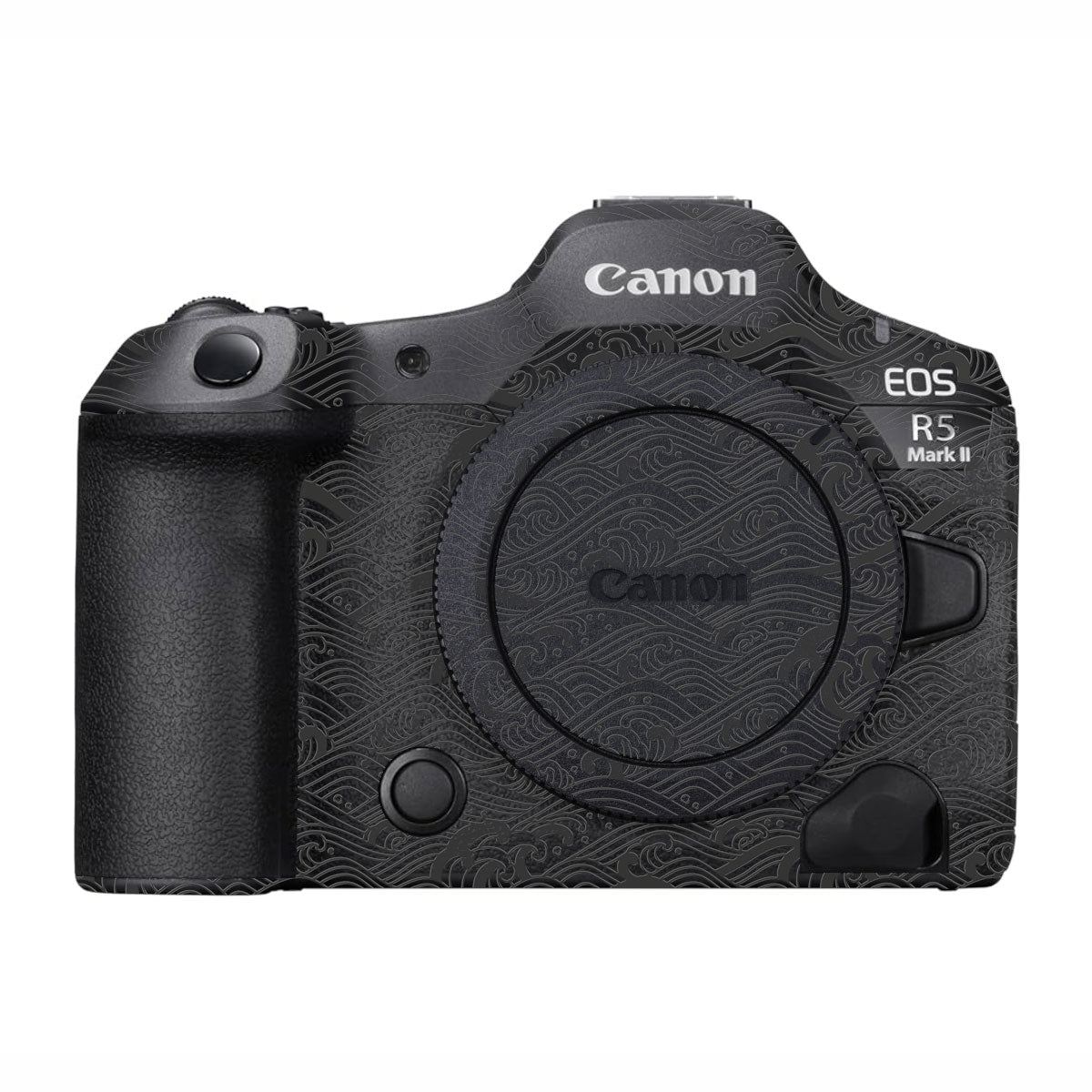 Textured Matte Charcoal Canon EOS R5 Mark II Camera Skin