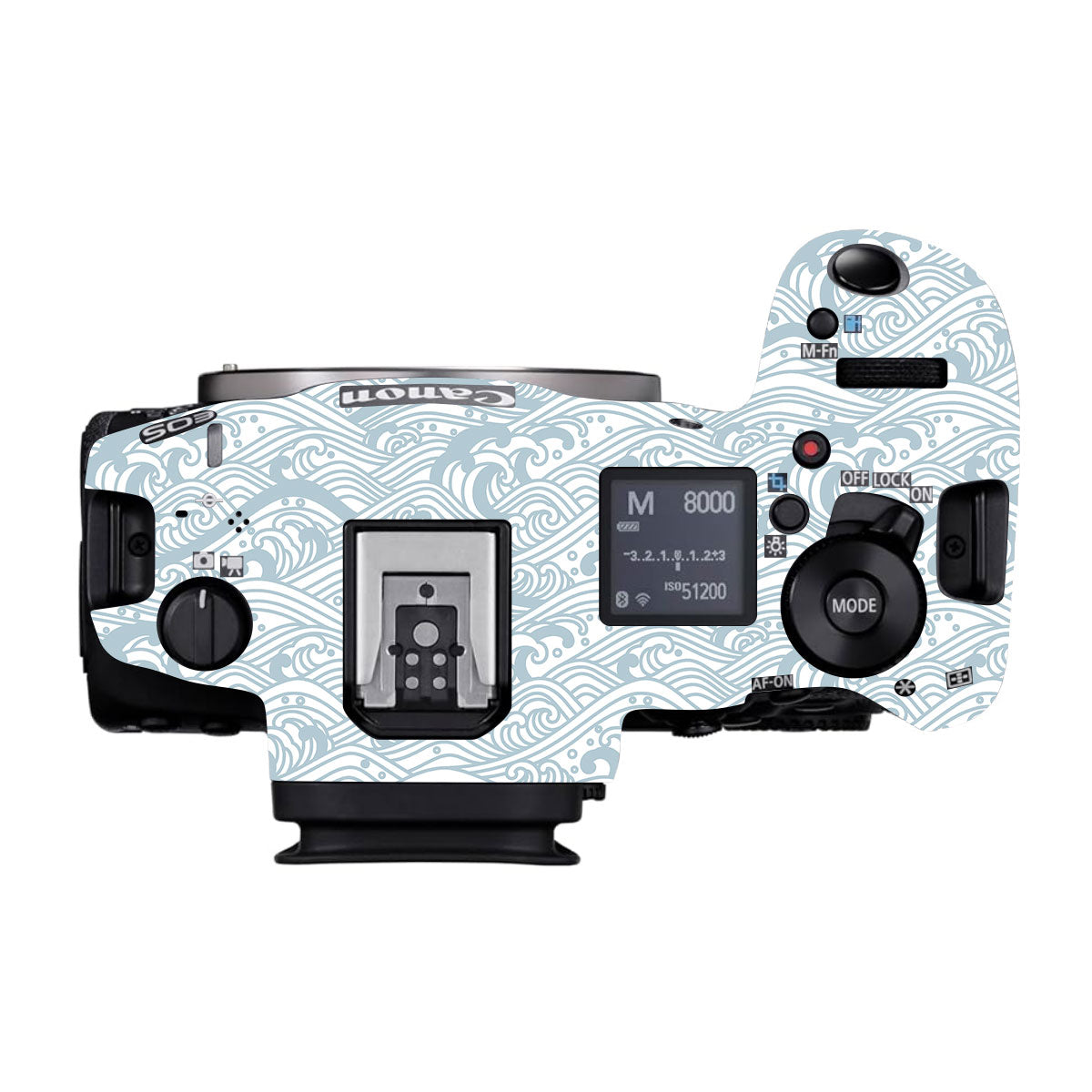 Textured Frost Wave Canon EOS R5 Mark II Camera Skin