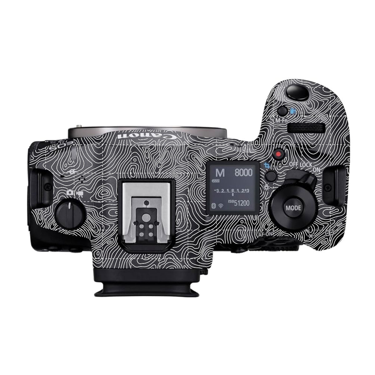 Textured Midnight Slate Canon EOS R5 Mark II Camera Skin