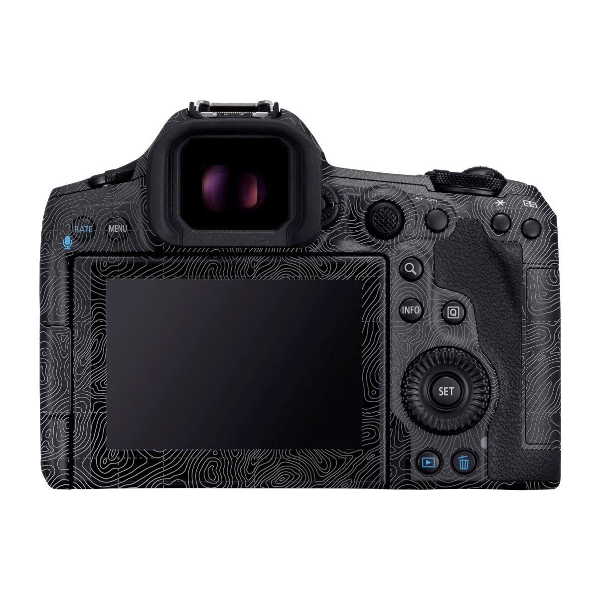 Textured Stealth Slate Canon EOS R5 Mark II Camera Skin