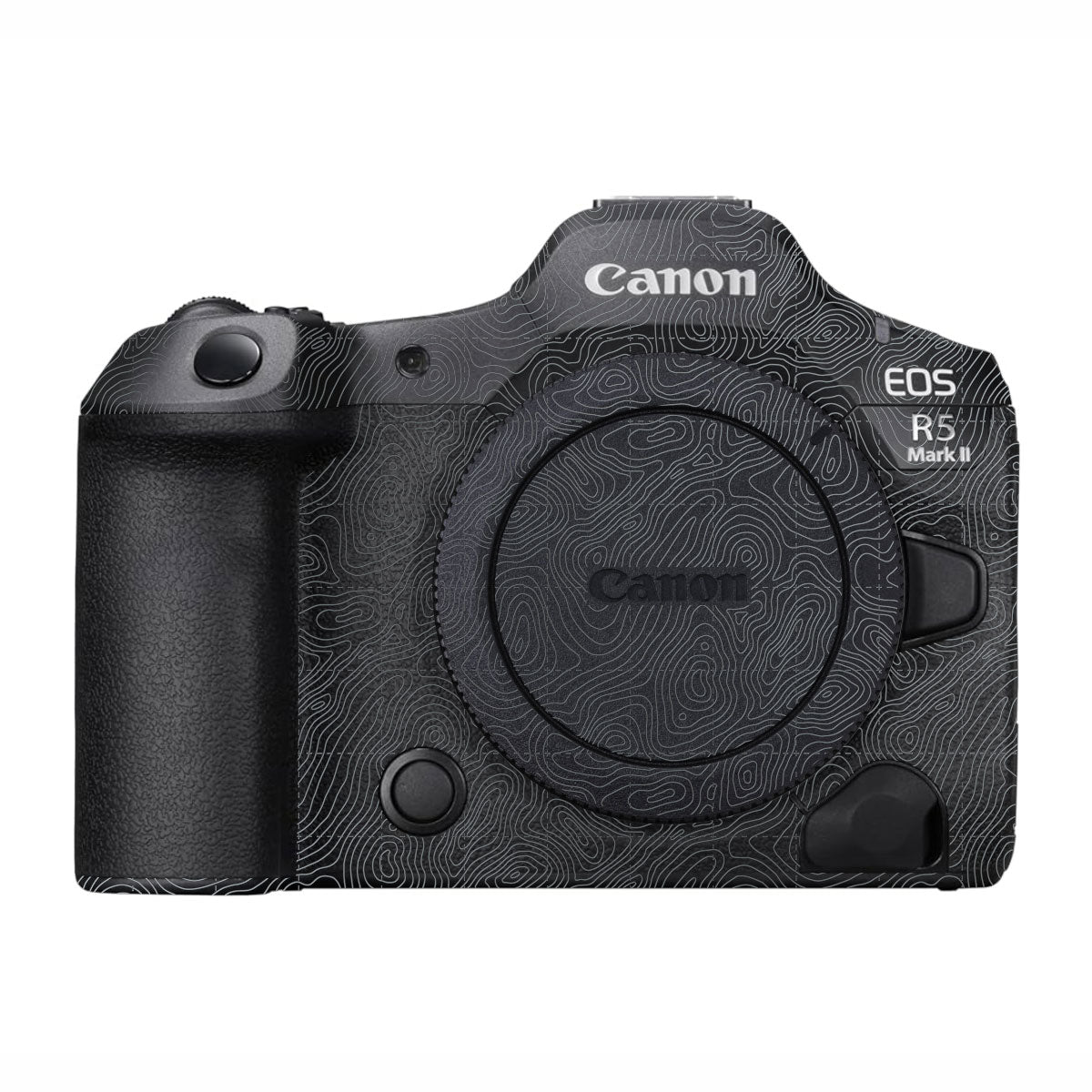 Textured Stealth Slate Canon EOS R5 Mark II Camera Skin