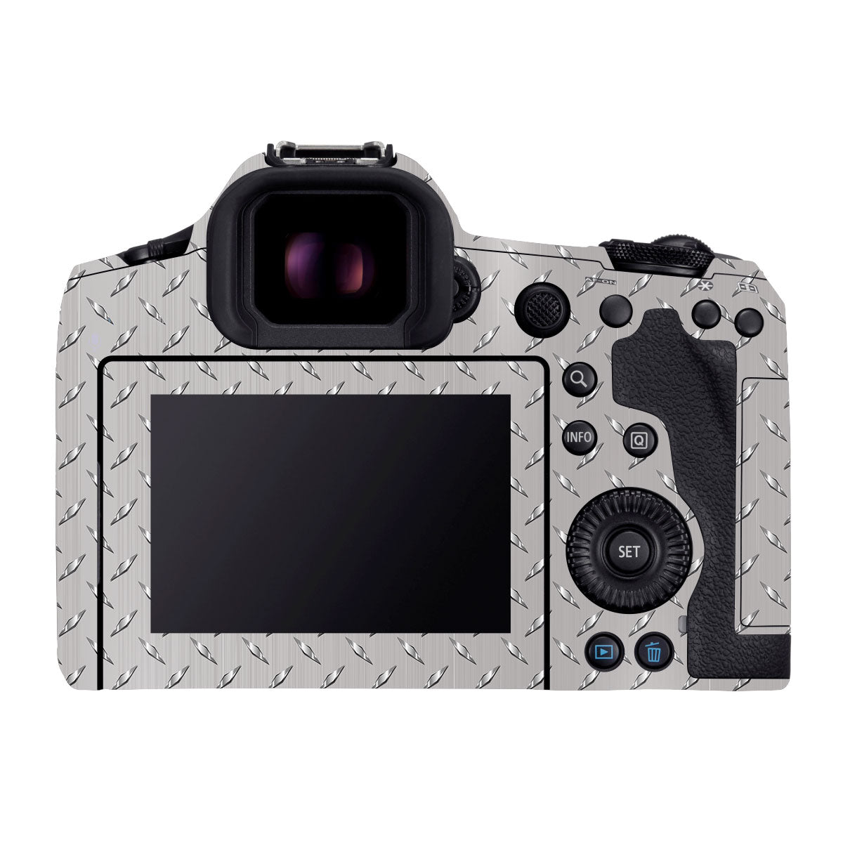 Textured Silver Tread Canon EOS R5 Mark II Camera Skin