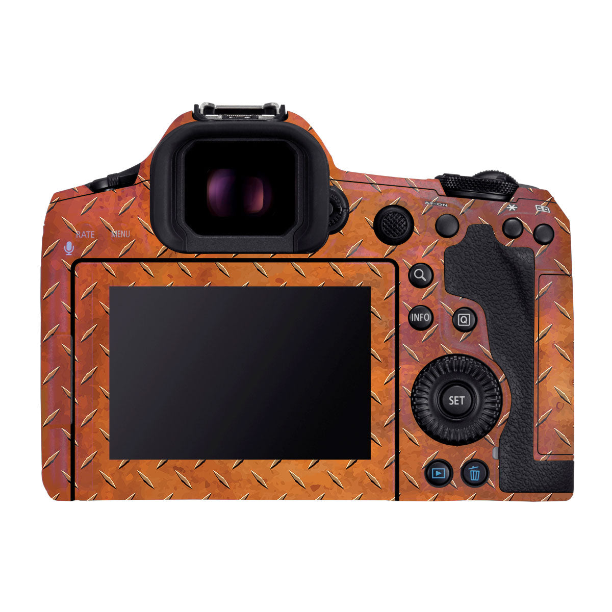 Textured Rust Forge Canon EOS R5 Mark II Camera Skin