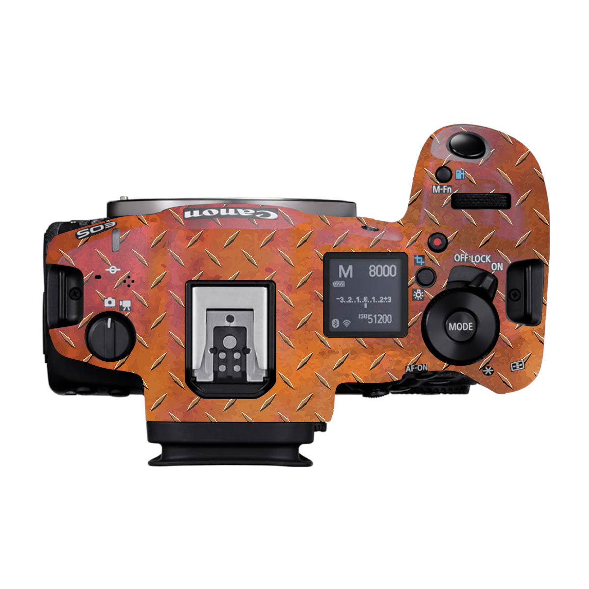Textured Rust Forge Canon EOS R5 Mark II Camera Skin