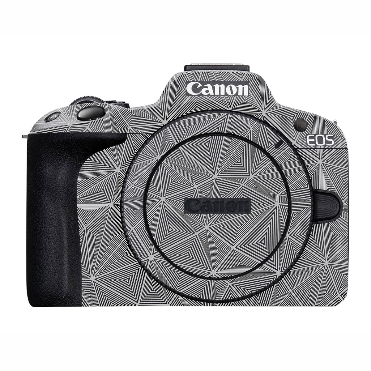 Textured Dark Prism Geometric Canon EOS R50 Camera Skin