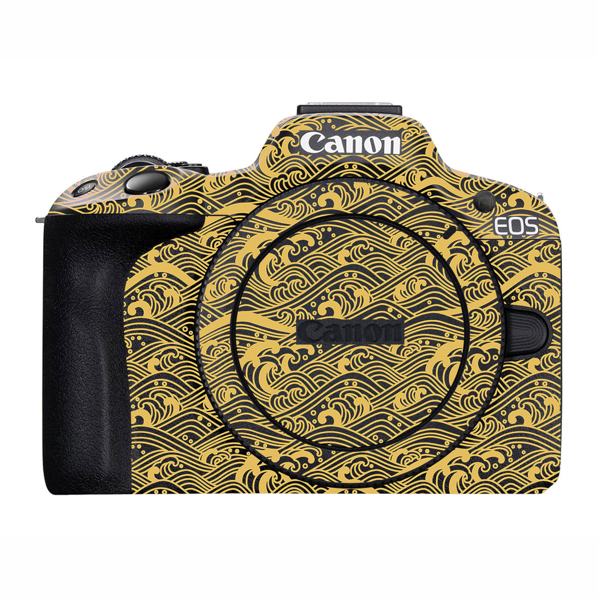 Textured Golden Tide Canon EOS R50 Camera Skin