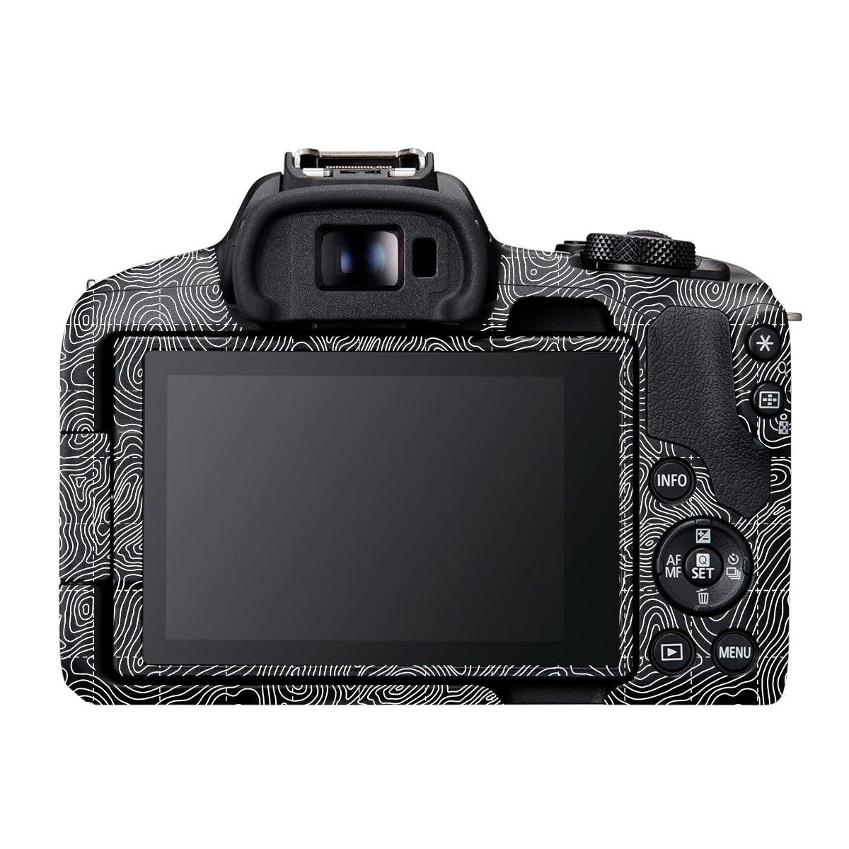 Textured Midnight Slate Canon EOS R50 Camera Skin