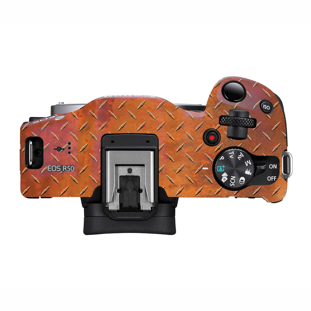 Textured Rust Forge Canon EOS R50 Camera Skin