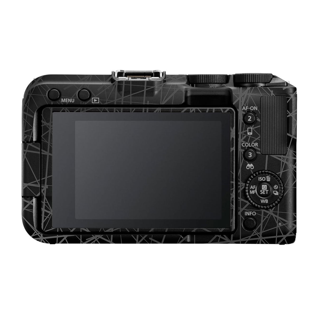 Textured Matte Graphite Canon EOS R50V Camera Skin