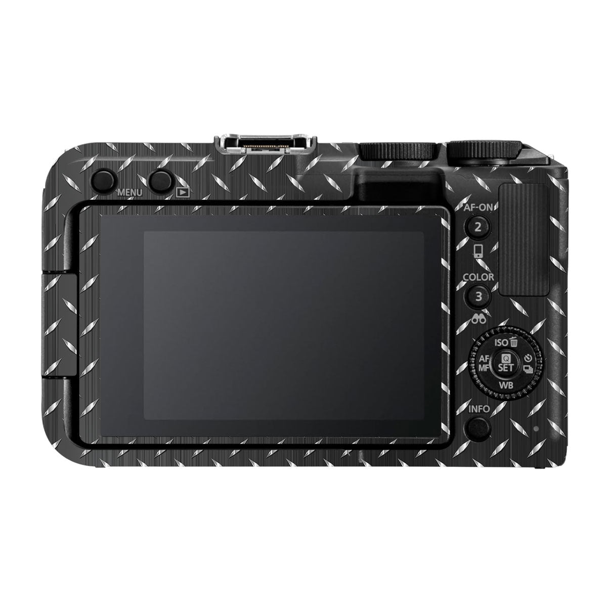 Textured Graphite Tread Canon EOS R50V Camera Skin