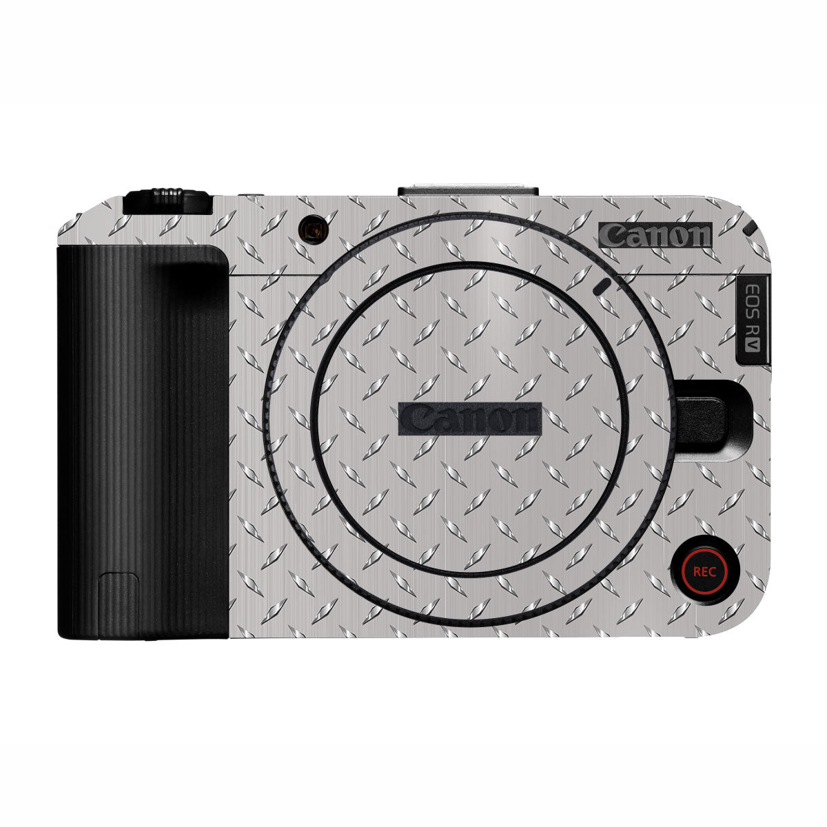 Textured Silver Tread Canon EOS R50V Camera Skin
