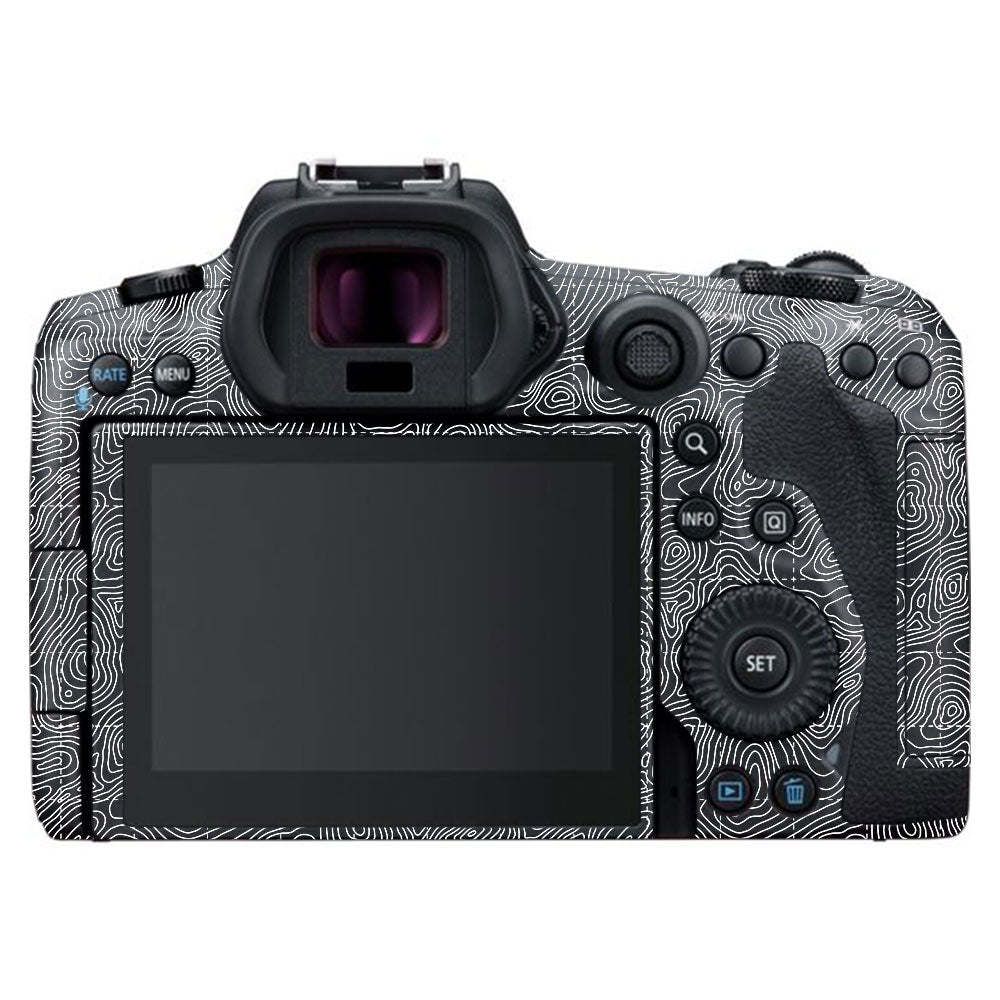 Textured Midnight Slate Canon EOS R5 Camera Skin