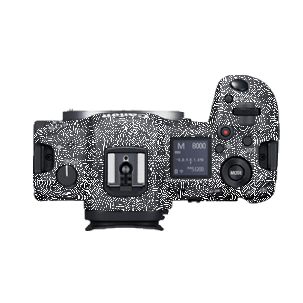 Textured Midnight Slate Canon EOS R5 Camera Skin