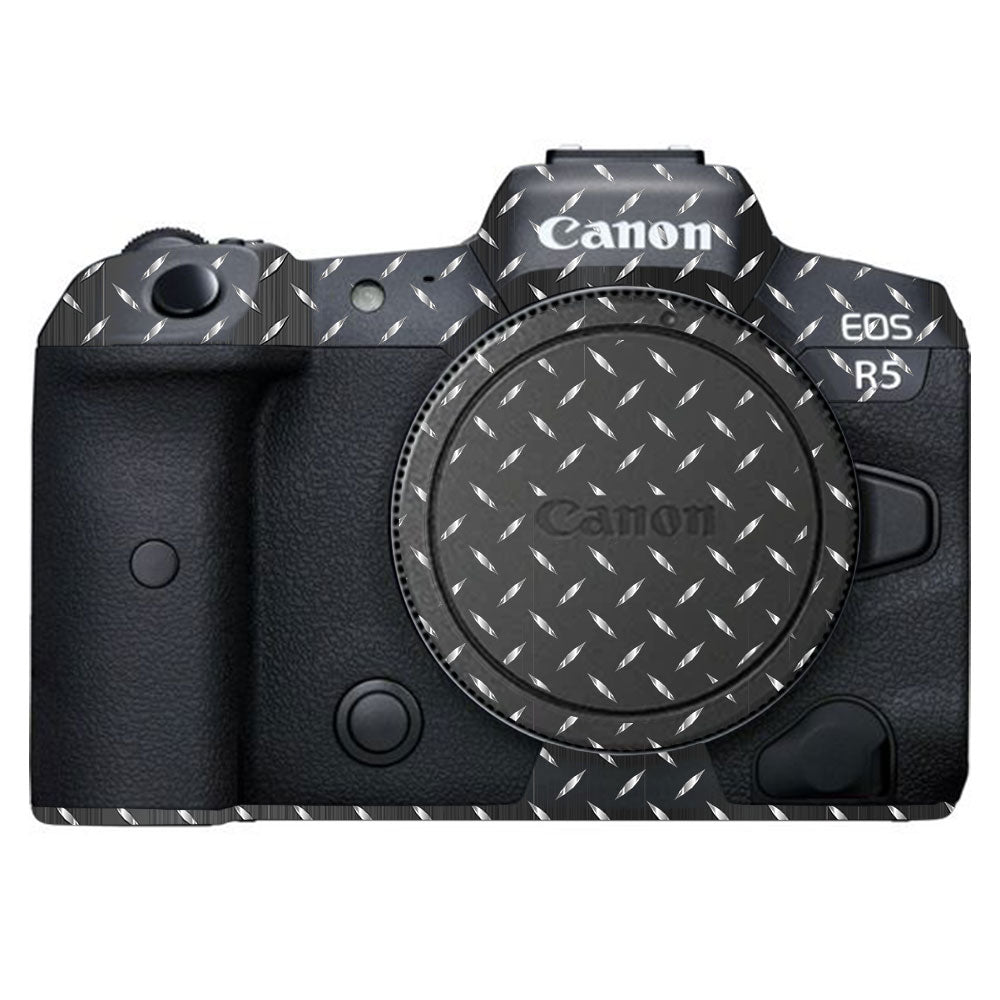 Textured Graphite Tread Canon EOS R5 Camera Skin